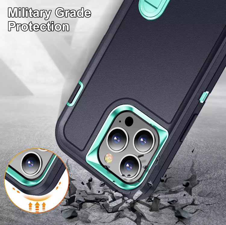 Premium Drop-Protection Style Double-Layers Kickstand Phone Case- for Apple iPhone 14 Series 2022 - Super Savings Technologies Co.,LTD Premium Drop-Protection Style Double-Layers Kickstand Phone Case- for Apple iPhone 14 Series 2022 - Super Savings Technologies Co.,LTD